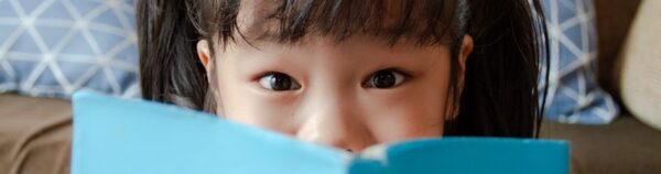 Portrait little girl looking camera